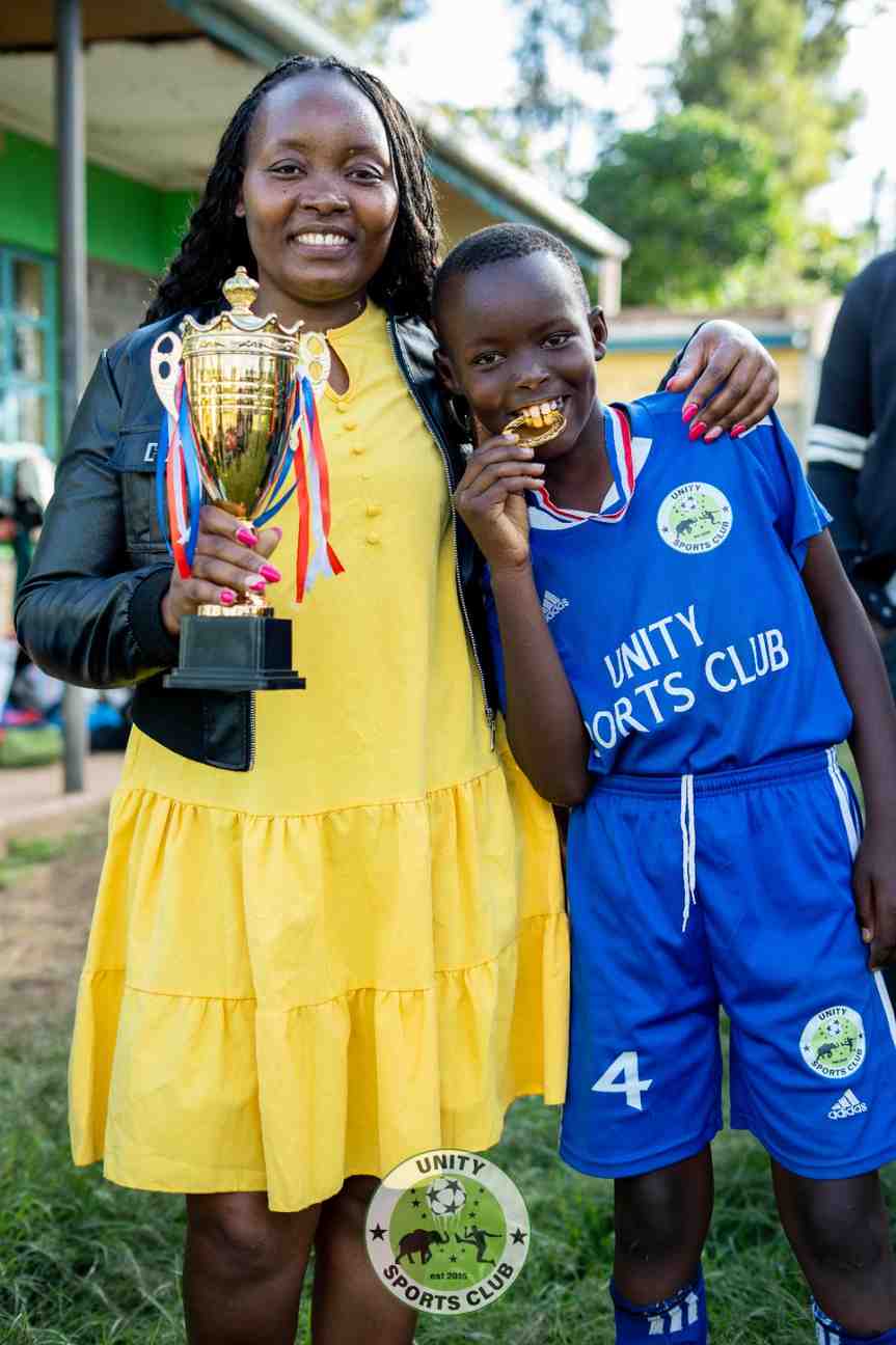 Another medal for the cabinet — Unity Sports Club, Nanyuki