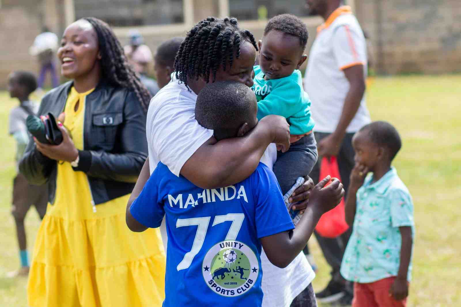 A mother's love on matchday — Unity Sports Club, Nanyuki