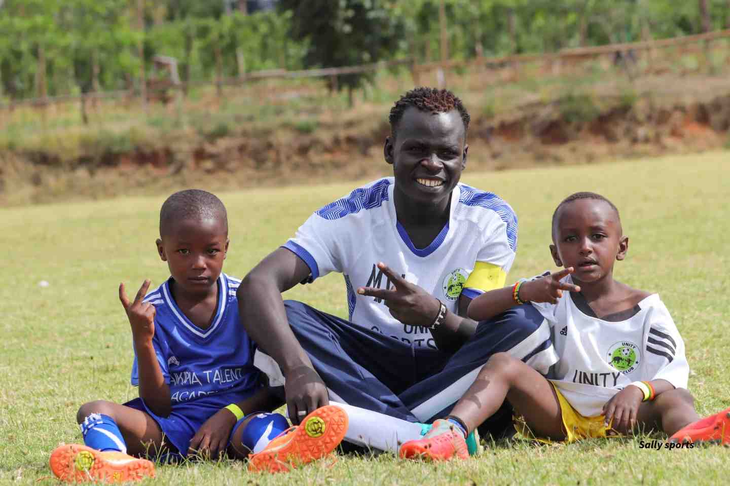 Coach time with our youngest — Unity Sports Club, Nanyuki